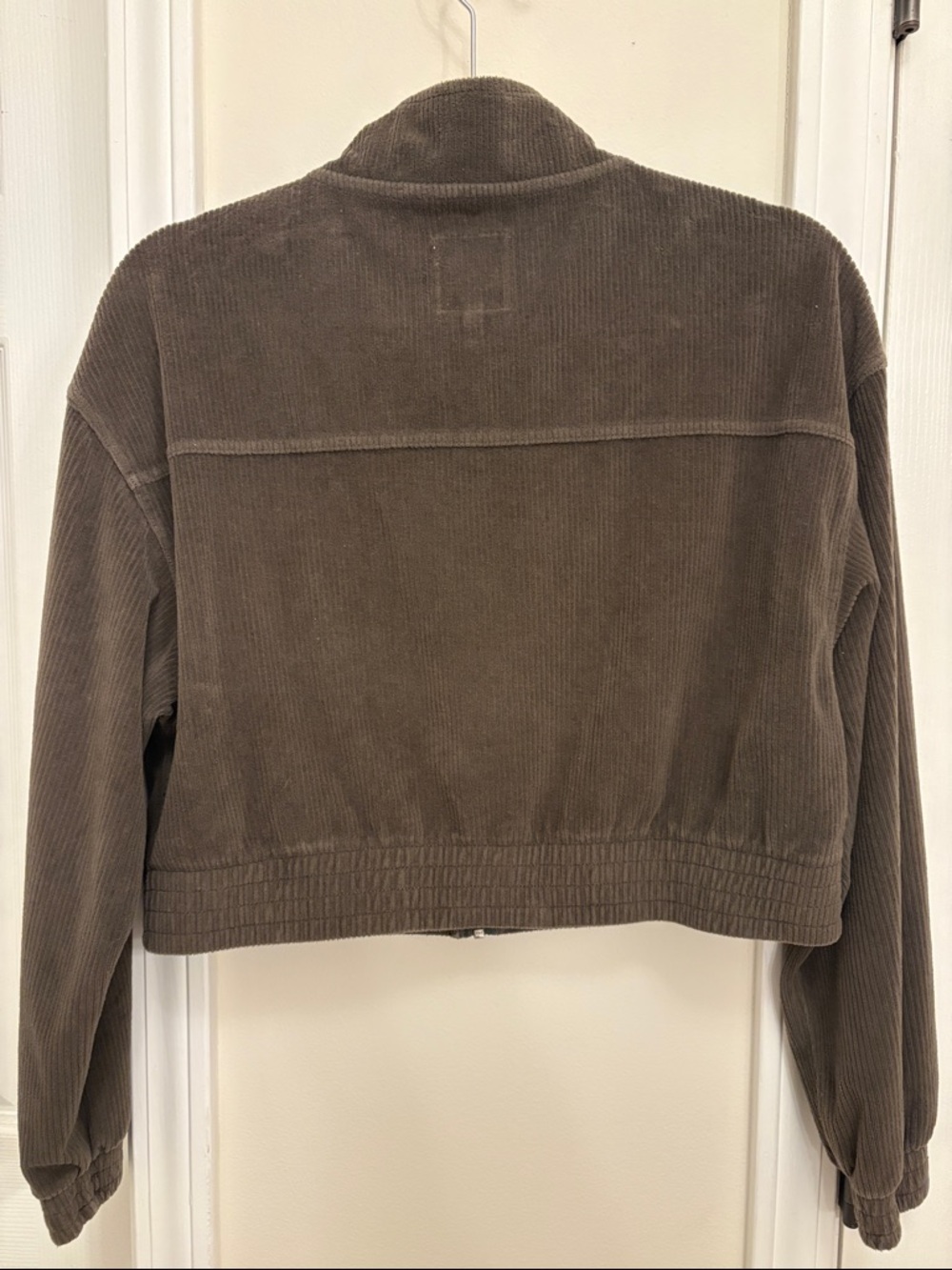 aerie like new Corduroy Zip Utility Jacket - Olive Green - Picture 2 of 8